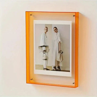 Cadre Photo Moderne en Acrylique Transparent