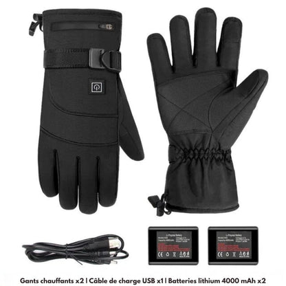 WarmFlex - Gants Chauffants Électriques