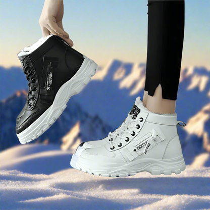 WarmStep - Bottines d’Hiver à Doublure en Fourrure