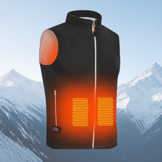 Gilet Chauffant Électrique Sans Manches Rechargeable - PanierRoyale