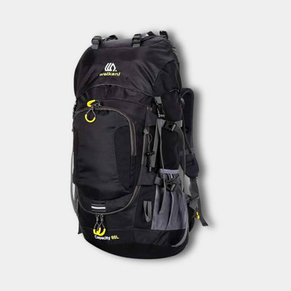 Sac à Dos Trekking 60L Étanche et Resistante