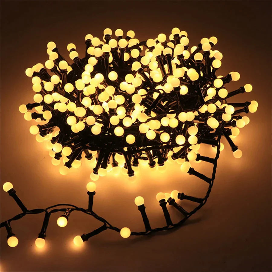 Guirlande LED Décorative en Verre Cristal - PanierRoyale