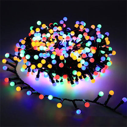 Guirlande LED Décorative en Verre Cristal