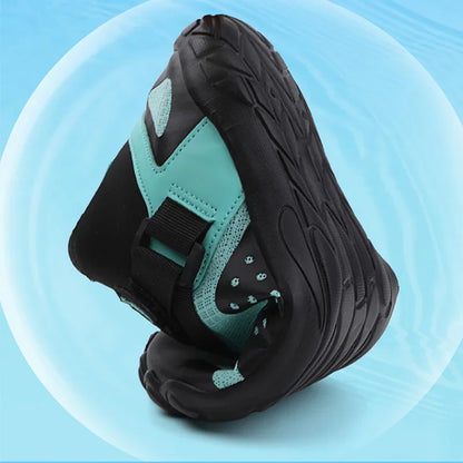 WaveStride™ – Chaussures Aquatiques Pieds Nus Hautes Unisexes