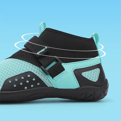 WaveStride™ – Chaussures Aquatiques Pieds Nus Hautes Unisexes