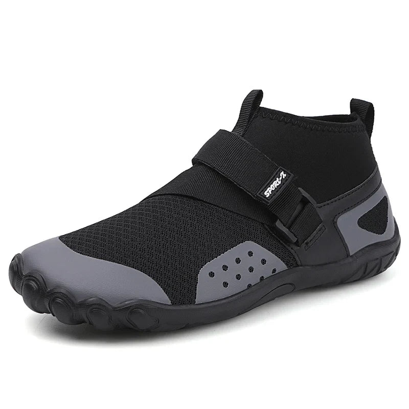WaveStride™ – Chaussures Aquatiques Pieds Nus Hautes Unisexes