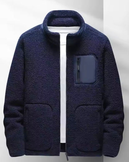Veste polaire homme douce et chaude pour hiver