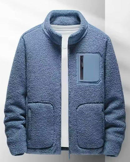 Veste polaire homme douce et chaude pour hiver