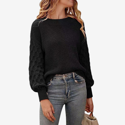 Pull Femme Col Rond Oversize Confortable