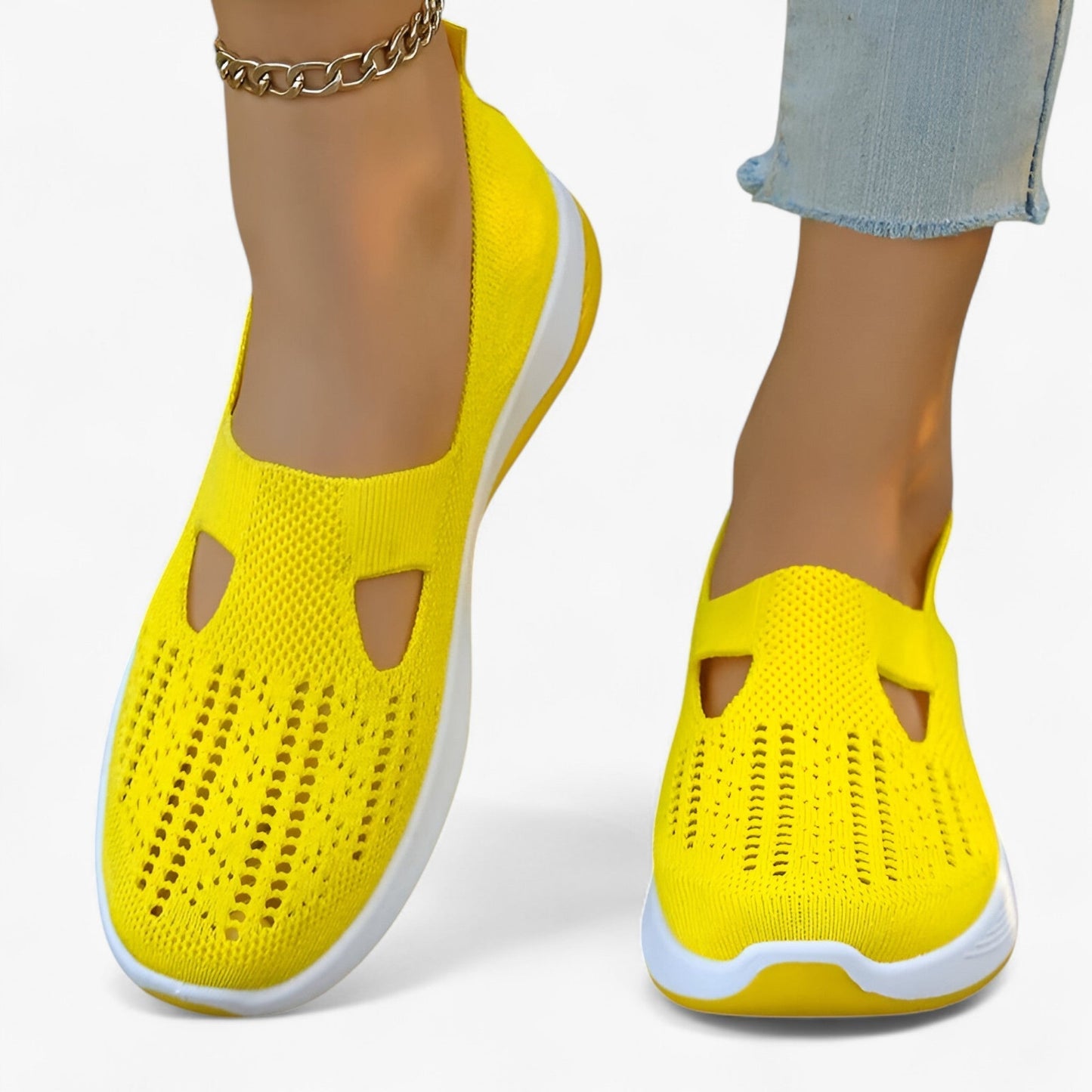 Chaussures femme légères et élégantes à talon plat - PanierRoyale