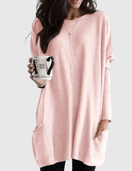 Robe Décontractée Femme à Manches Longues - BerlinGlamour