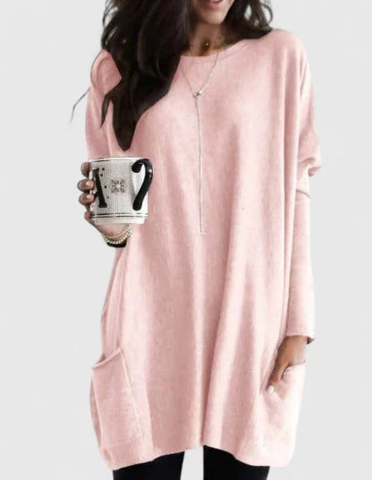 Robe Décontractée Femme à Manches Longues - BerlinGlamour