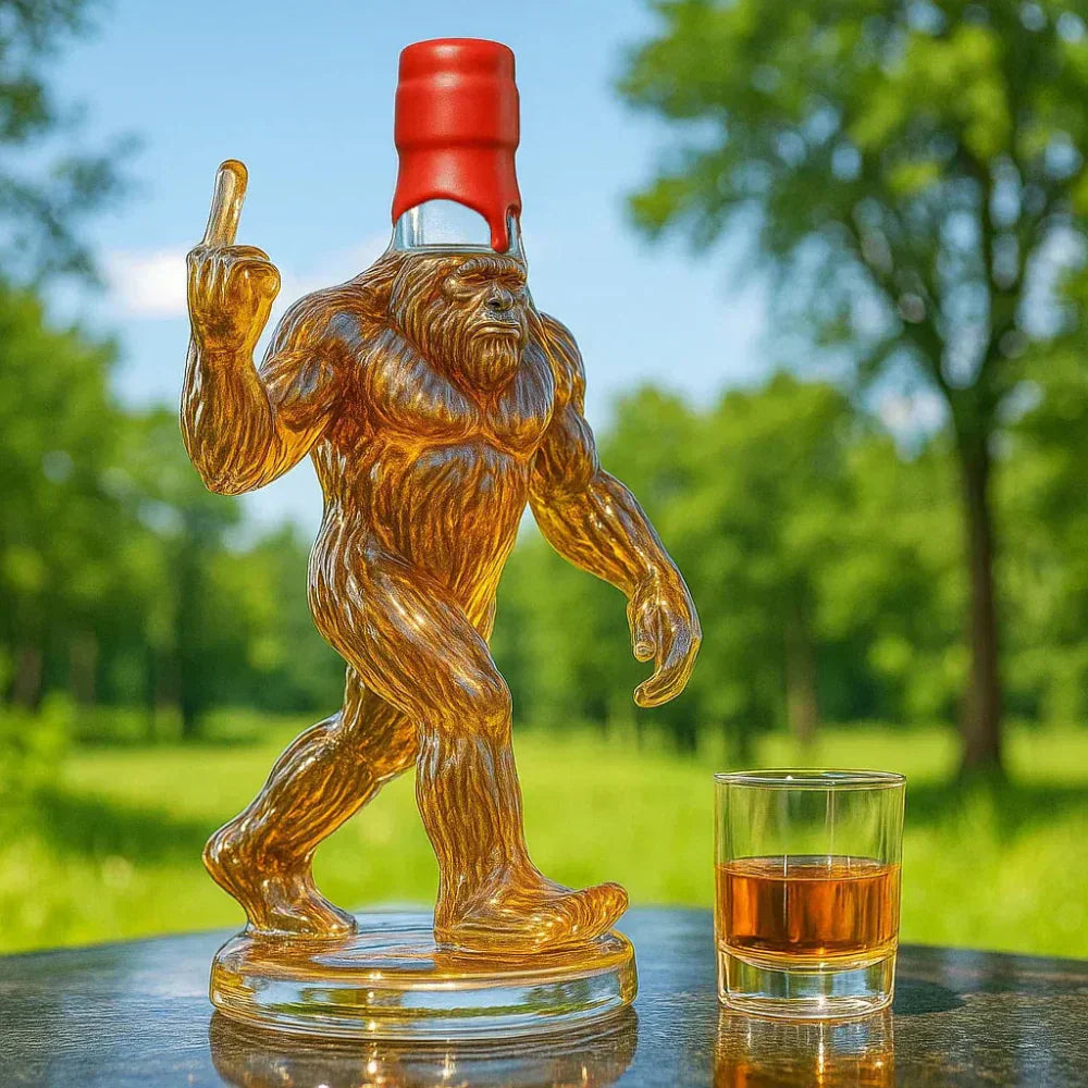 Bouteille en Verre Yéti avec Bouchon en Caoutchouc Étanche