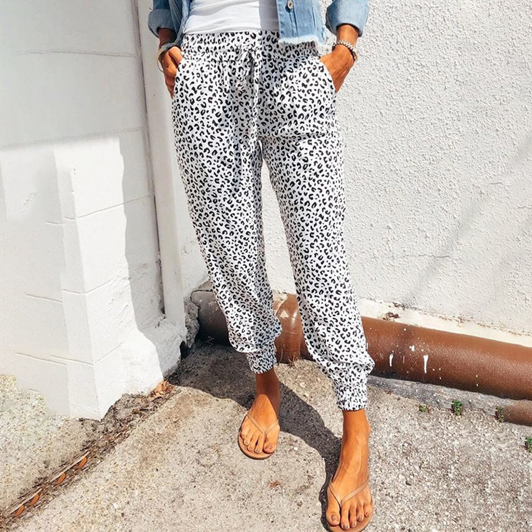 Pantalon de loisir femme leopard confortable et tendance - BerlinGlamour