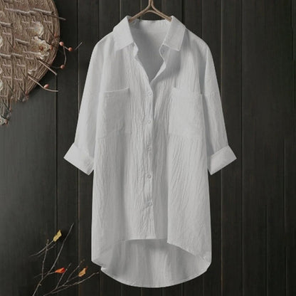 Chemise Homme Noir Élégant Manches Longues