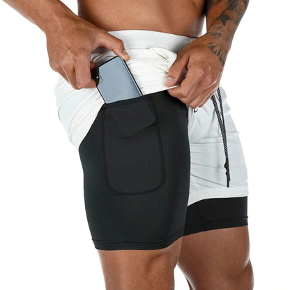 Shorts homme multidirectionnel sportif