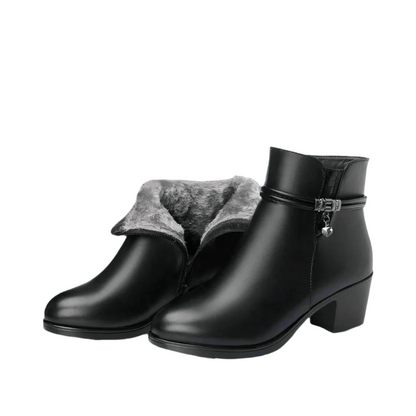 Bottines Hiver Doublées et Confortables pour Femme - PanierRoyale