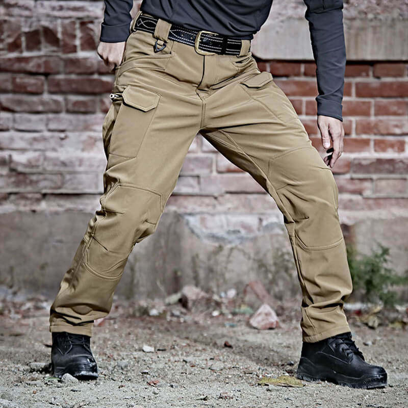 Pantalon Cargo Militaire Homme Grande Capacité de Rangement