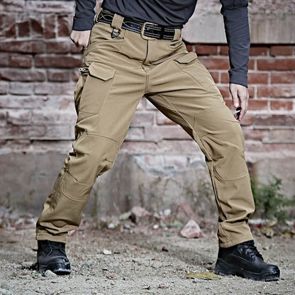 Pantalon Cargo Militaire Homme Grande Capacité de Rangement