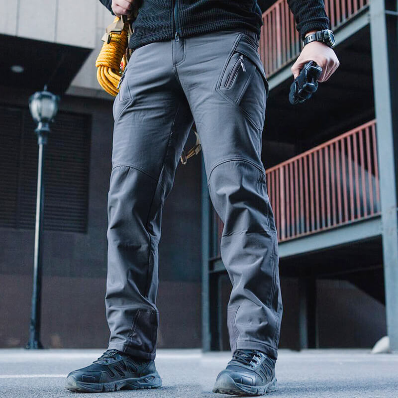 Pantalon Cargo Militaire Homme Grande Capacité de Rangement