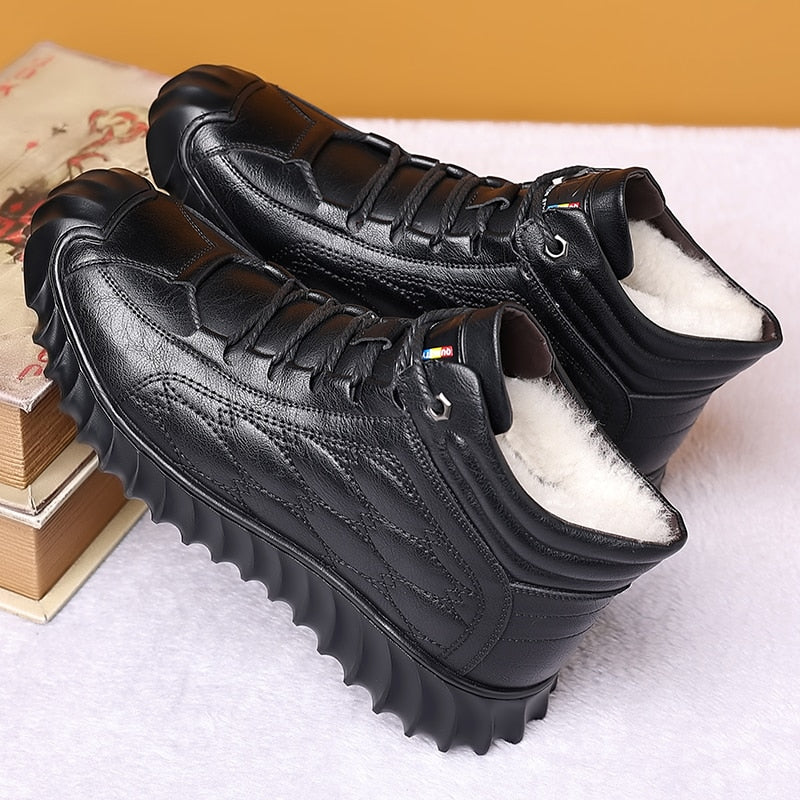 Bottes Hiver Imperméables Homme Chauffantes et Étanches