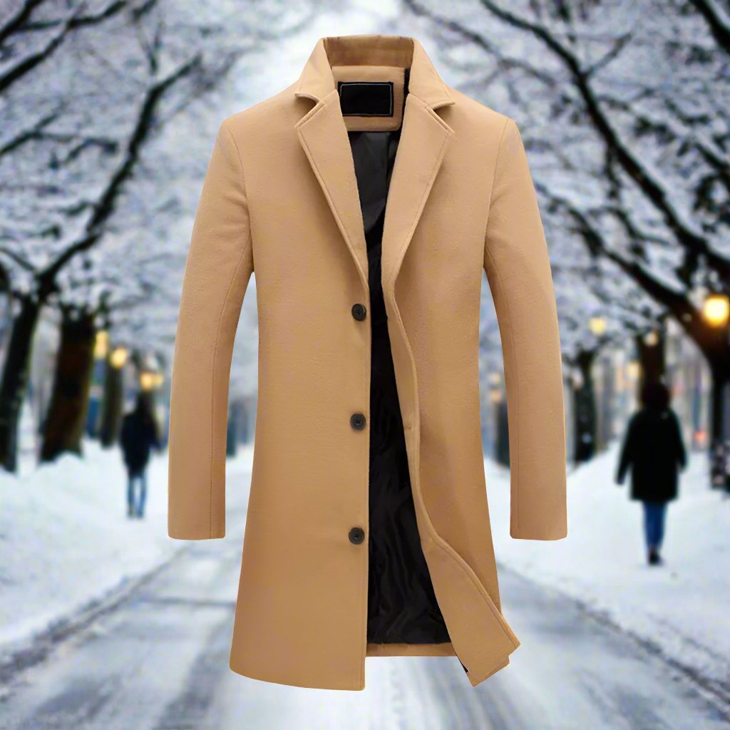 Manteau Hiver Homme Noir et Chic - BerlinGlamour