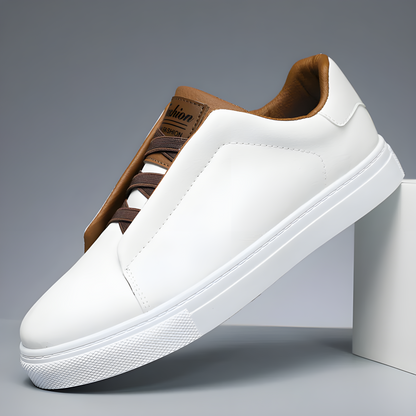 Baskets décontractées à enfiler avec semelle amortie → Chaussures baskets décontractées confortables pour homme