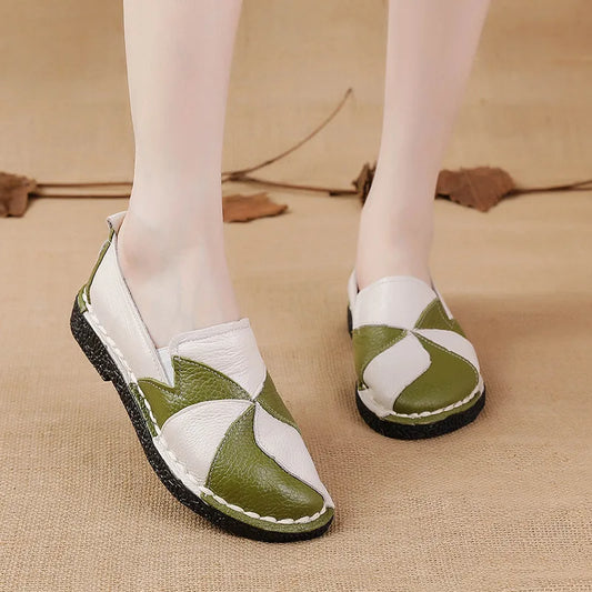 Mocassins Femmes Cuir Doux et Élégants - PanierRoyale