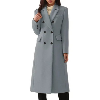 Manteau femme hiver chaud et long en duvet de canard