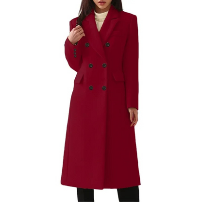 Manteau femme hiver chaud et long en duvet de canard