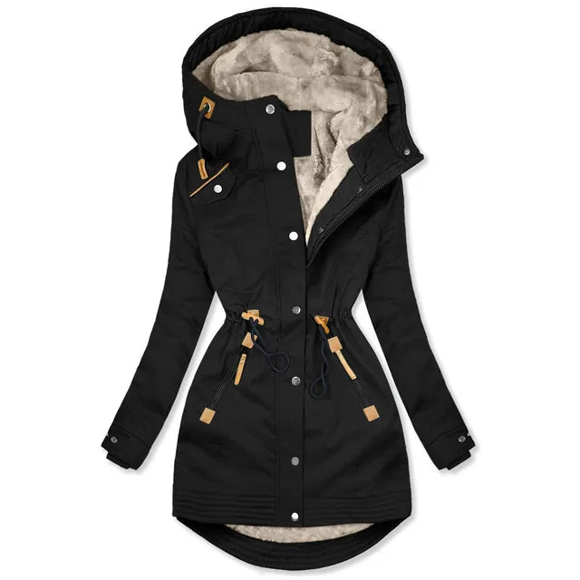 Veste Parka Femme Imperméable et Chaude