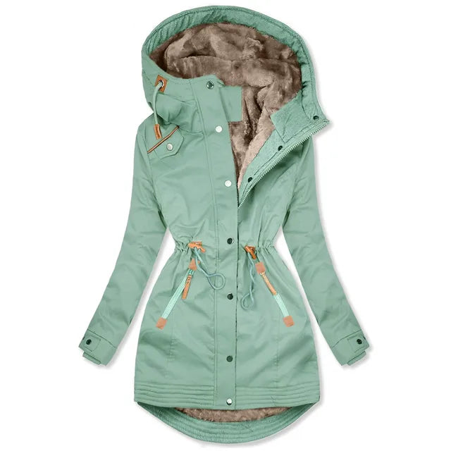 Veste Parka Femme Imperméable et Chaude