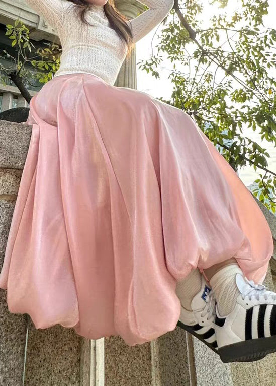 Robes mi-longues roses pour femmes été - EasyApparels