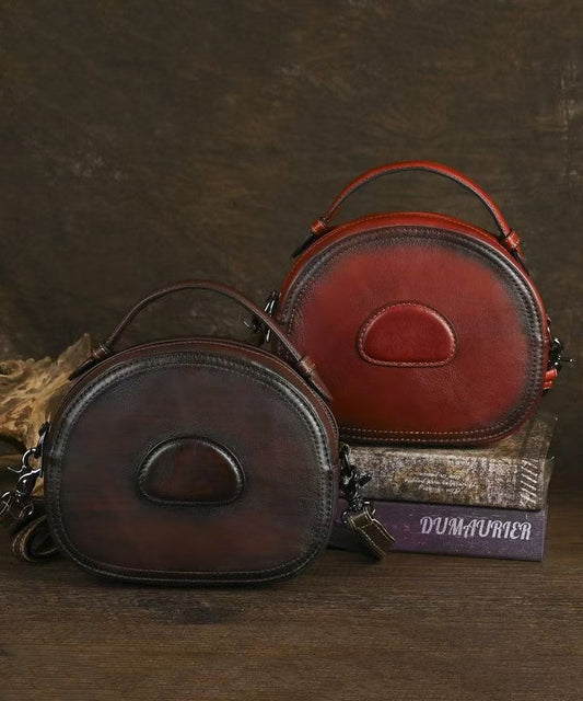 Sac à main cuir rouge robuste pour femme - EasyApparels