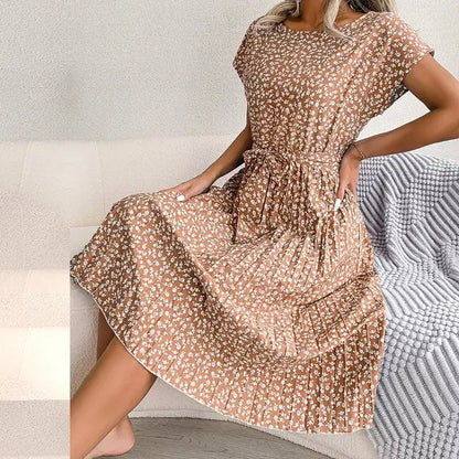 Robe Été Légère à Fleurs pour Femmes - PanierRoyale