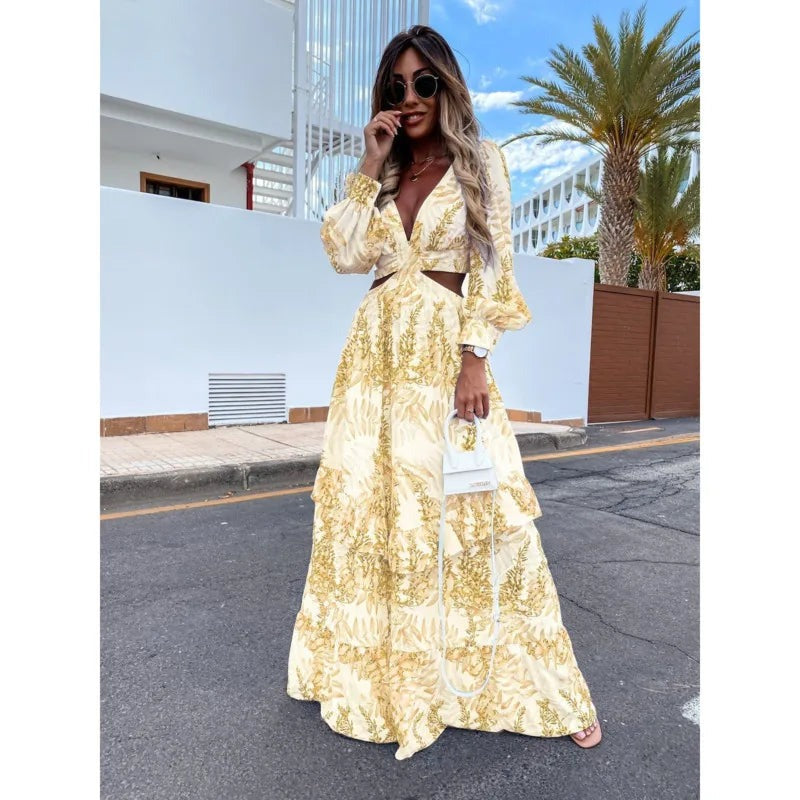 Robe de Soirée Longue Femelle Élégante pour Mariage