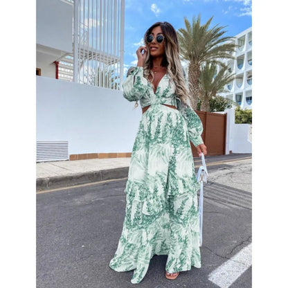 Robe de Soirée Longue Femelle Élégante pour Mariage - PanierRoyale
