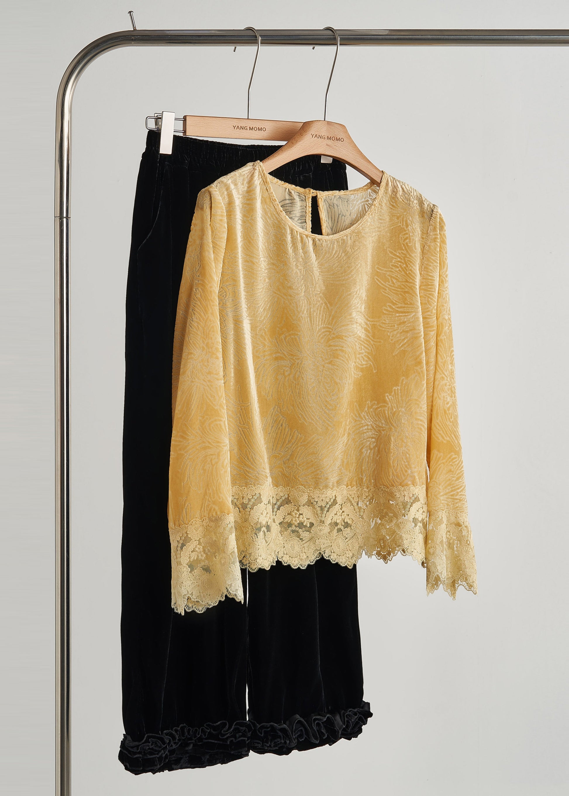 Gros pull jaune en soie pour femme automne - EasyApparels