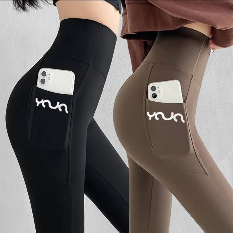 Leggings de Sport Femme avec Poches pour Le Loisir