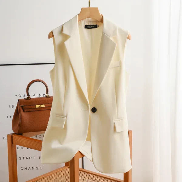 Gilet sans manches léger avec poche zippée et fermeture éclair rapide - PanierRoyale