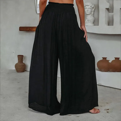 Pantalon Femme Haut de Gamme Taille Haute