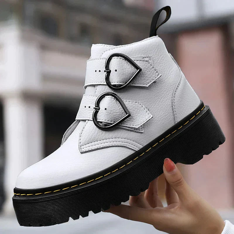 Bottines Femmes Modèle Chic à Talon Épais