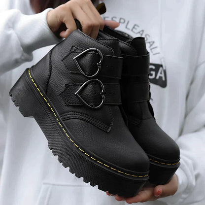 Bottines Femmes Modèle Chic à Talon Épais