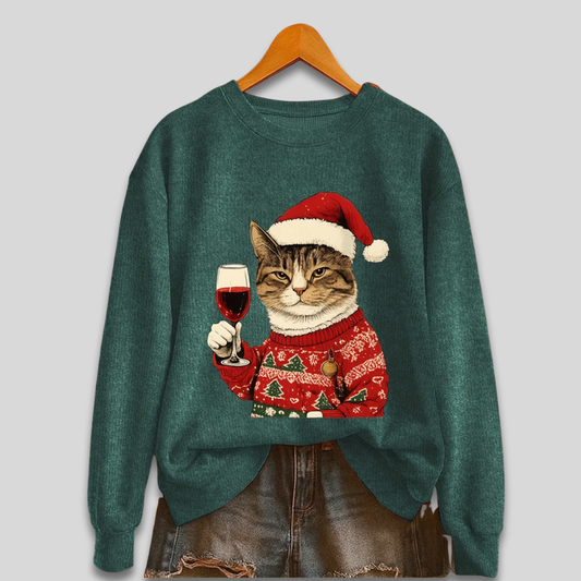 Pull de Noël Rouge Bordeaux Très Doux - PanierRoyale