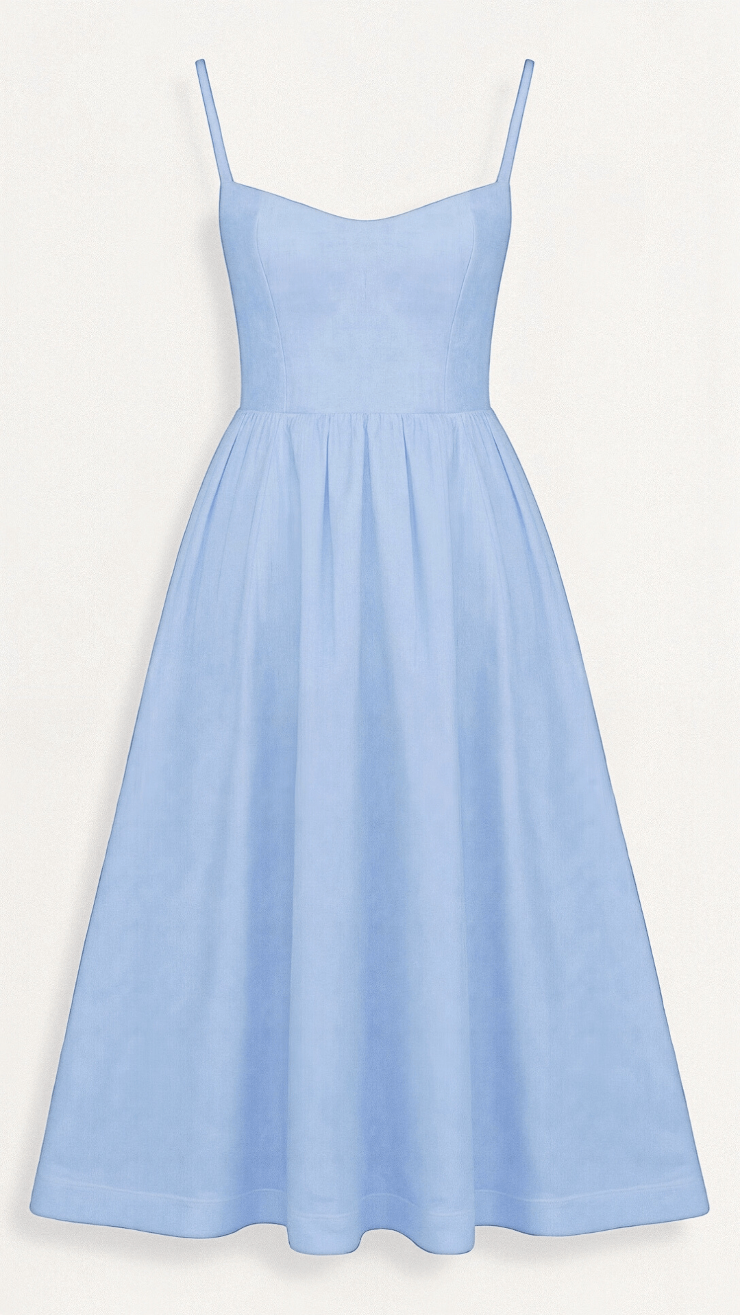 Robe femme mi-longue ascot élégante