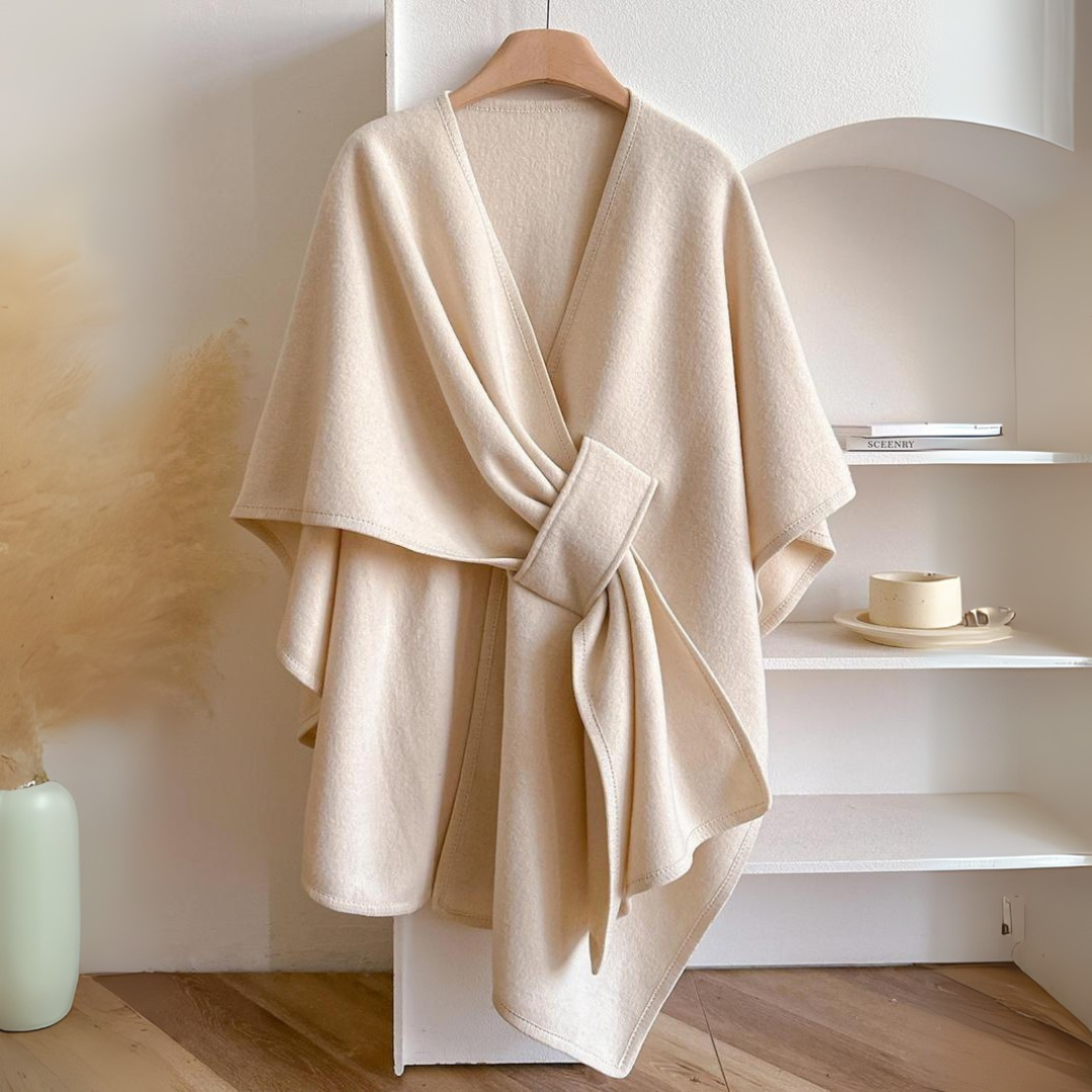 Gilet Femme Cintré à Ceinture avec Drapé Élégant - BerlinGlamour