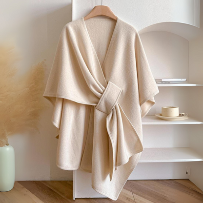 Gilet Femme Cintré à Ceinture avec Drapé Élégant - BerlinGlamour