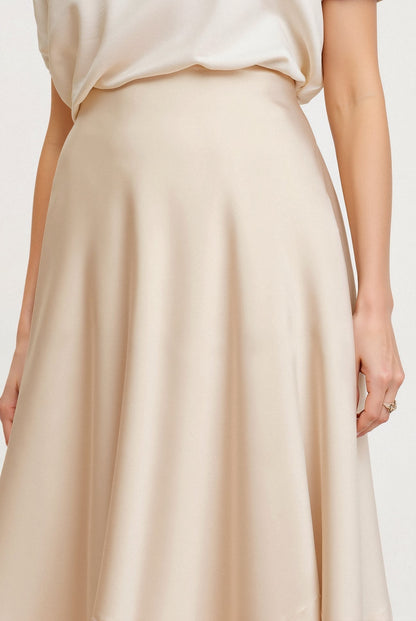 Robe Longue Femme Taille Haute Élégante