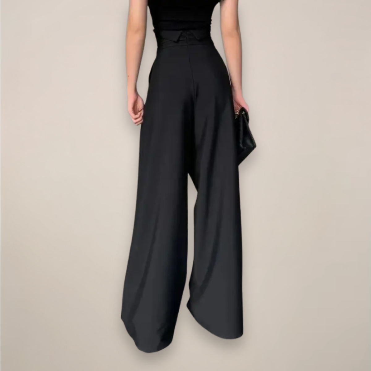 Pantalon Femme Évasé Confortable