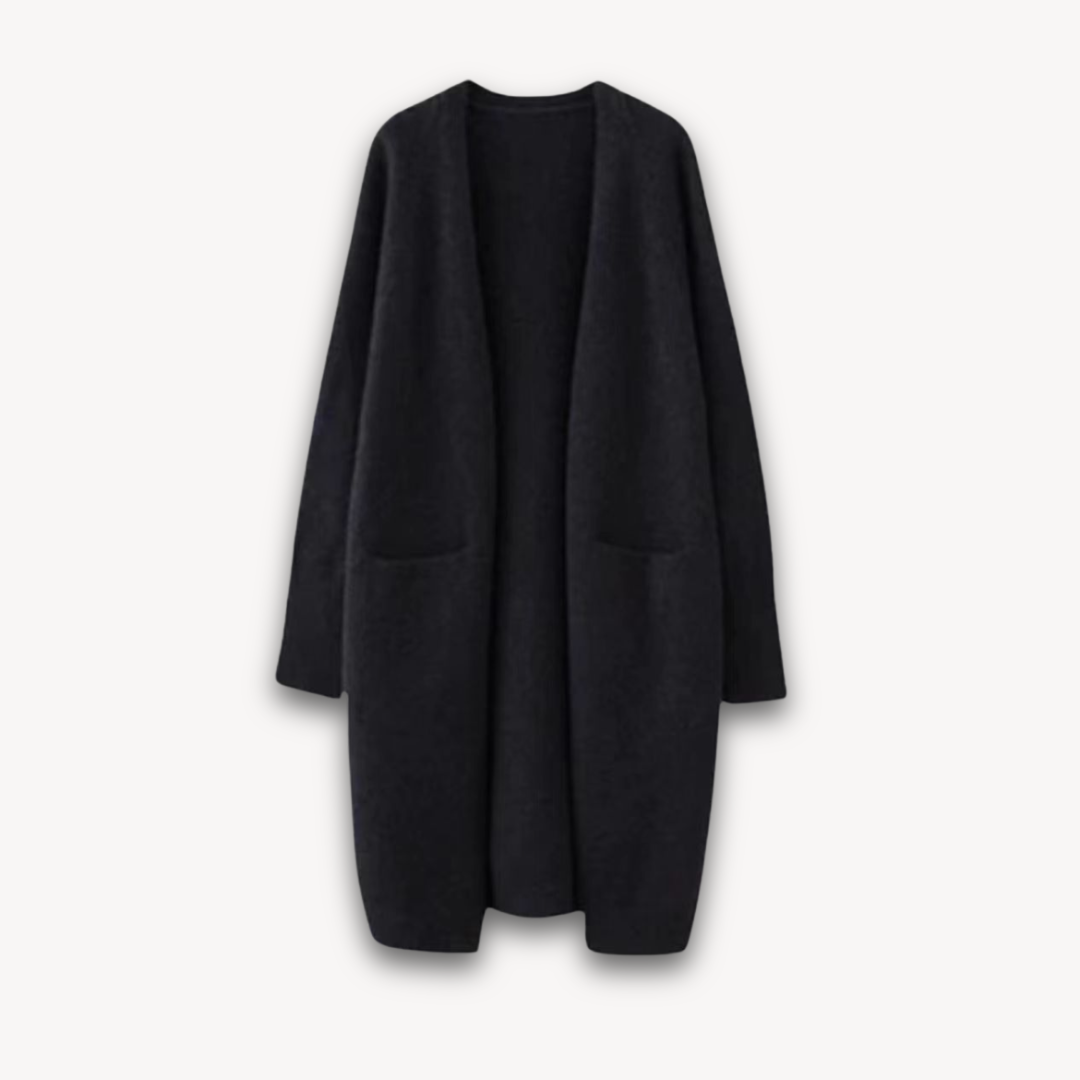 Cardigan Femme Long Décontracté Chic